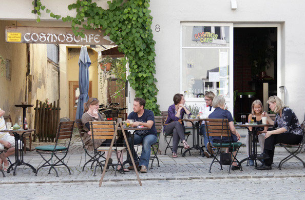 Das Cosmoscafé in Friedberg