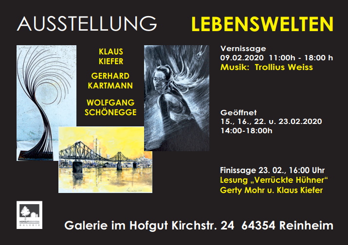 Flyer zur Ausstellung